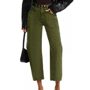 L'AGENCE Cody High Rise Rodeo Jeans in Brigade
